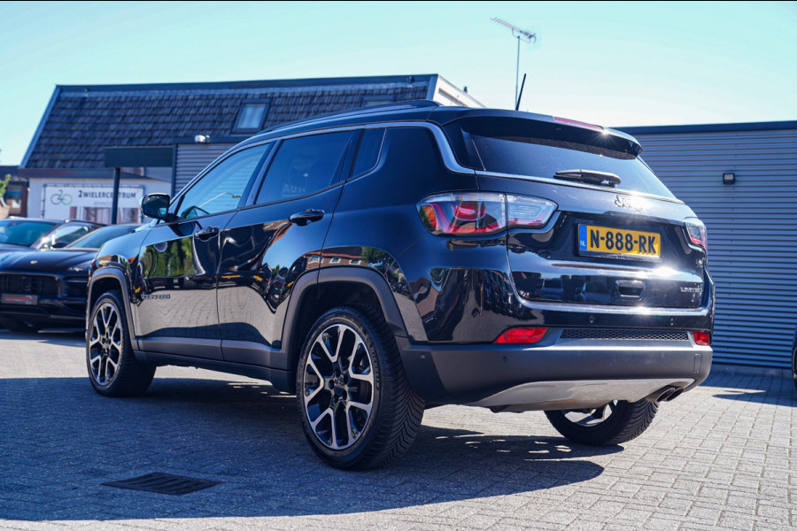 Jeep Compass 1.3T Limited | Automaat | Stoelverwarming | Luxe Leder | Park Assit | Climatronic | Camera | 1e eigenaar | Dealer ond
