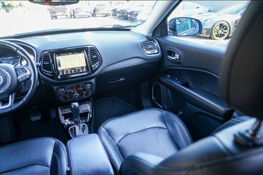 Jeep Compass 1.3T Limited | Automaat | Stoelverwarming | Luxe Leder | Park Assit | Climatronic | Camera | 1e eigenaar | Dealer ond