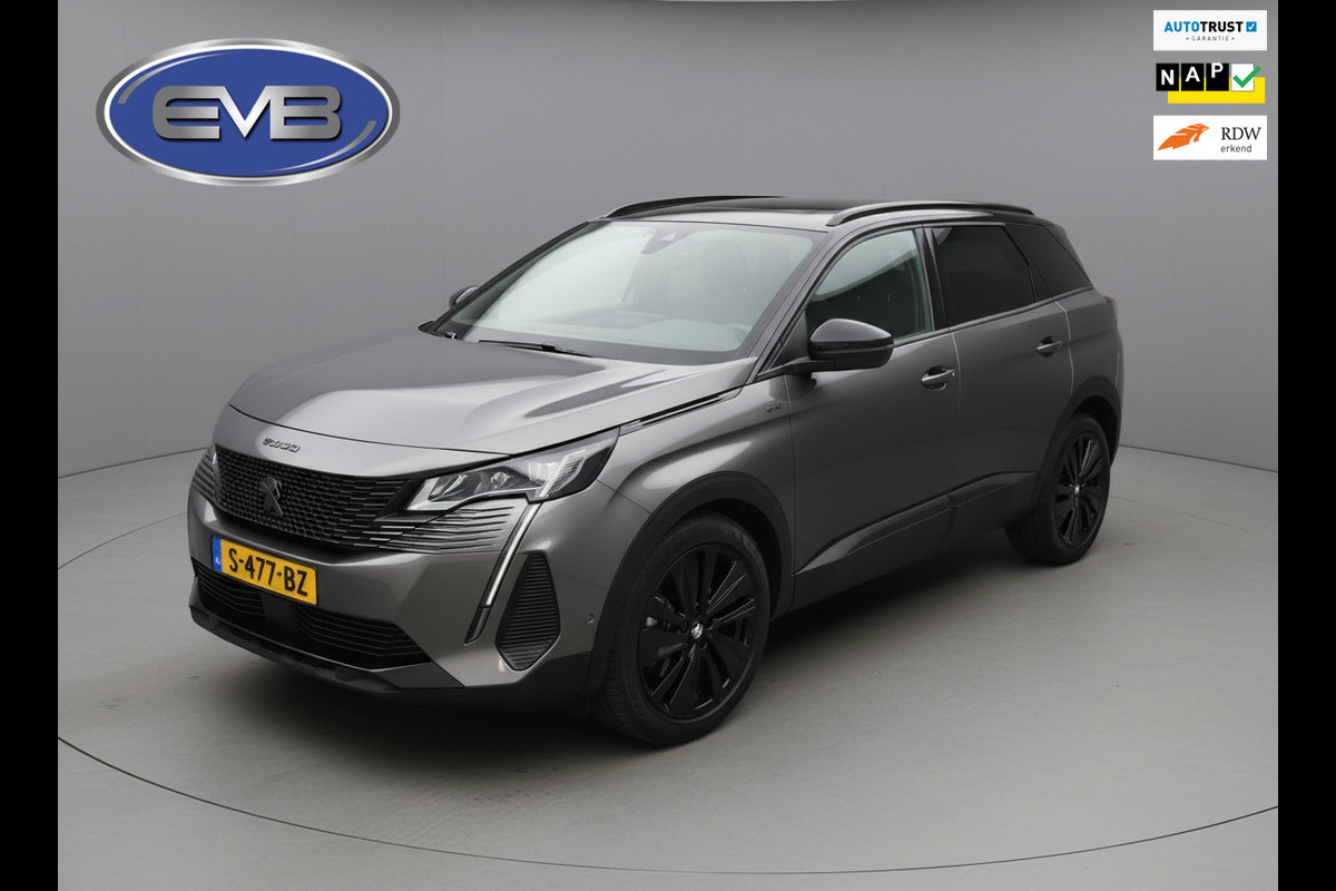 Peugeot 5008 1.2 PureTech AUTOMAAT GT, 7 persoons,panoramadak, Black edition, vele opties, 1 e eigenaar, NL auto met nap