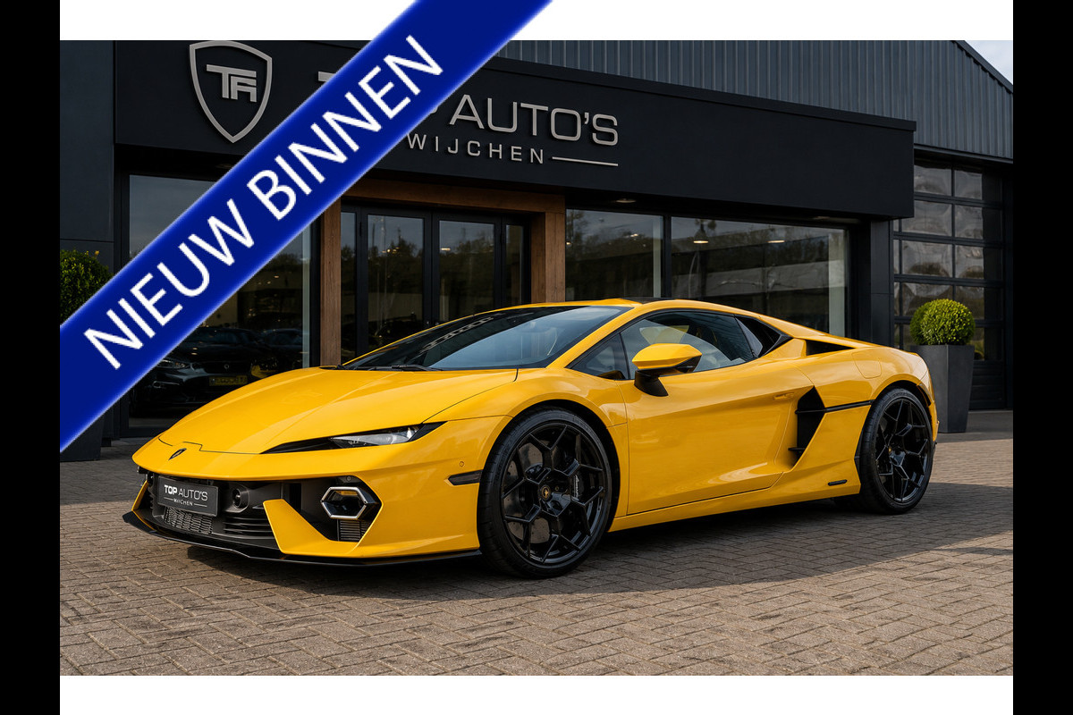 Lamborghini Temerario 4.0 V8 920 PK GIALLO AUGE - LIFT - SONUS - 5 Year Warranty Pass Display - Stoel Verw/Koeling - Style Pack -