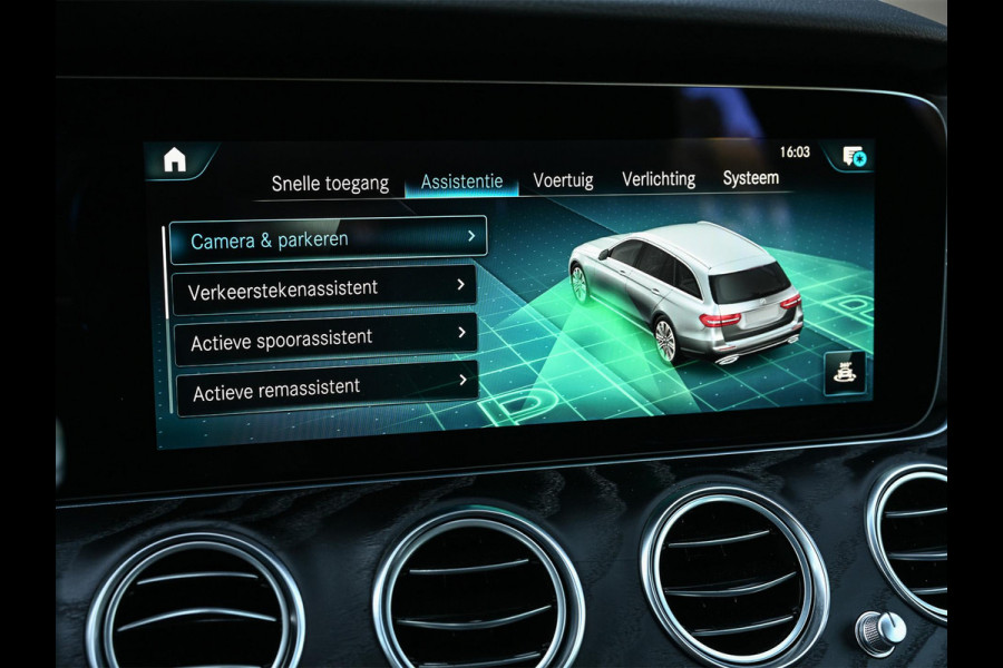 Mercedes-Benz E-Klasse Estate 300 e AMG Line | 360 Camera | Distronic | Ambiente Verlichting | Stoelverwarming | Multibeam Led | Elekt. Verst. Stoelen |