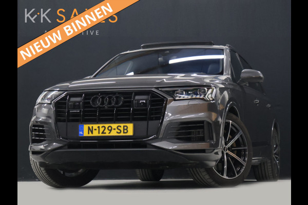 Audi Q7 60 TFSI e quattro Competition [SCHUIFKANTELDAK, RS ZETELS, APPLE CARPLAY, TREKHAAK, MEMORY SEATS, STOELVERWARMING V+A, DIGITAL DASH, HEAD-UP, BOSE, STOELVENTILATIE, MASSAGE, HD MATRIX LED, 360 CAMERA, ELEKTRISCHE ACHTERKL