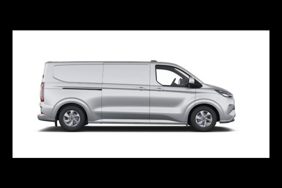 Ford E-Transit Custom 340 L2H1 Limited 71 kWh 218pk | Laadvloer bescherming | 12-weg verstel- en verwarmbare AGR bestuurders- en passagiersstoel Laadvloer bescherming,12-weg verstel- en verwarmbare AGR bestuurders- en passagiersstoel | Trekhaakvoorbereiding | 17 inch lichtmetalen velgen (Carbonised Grey) | Driver Assistent Pack Ultimate | AGM accu | BEV 3-fase oplaadkabel (mode 3, 32A, 10m)