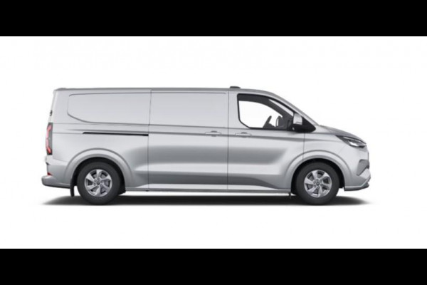 Ford E-Transit Custom 340 L2H1 Limited 71 kWh 218pk | Laadvloer bescherming | 12-weg verstel- en verwarmbare AGR bestuurders- en passagiersstoel Laadvloer bescherming,12-weg verstel- en verwarmbare AGR bestuurders- en passagiersstoel | Trekhaakvoorbereiding | 17 inch lichtmetalen velgen (Carbonised Grey) | Driver Assistent Pack Ultimate | AGM accu | BEV 3-fase oplaadkabel (mode 3, 32A, 10m)