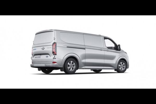Ford E-Transit Custom 340 L2H1 Limited 71 kWh 218pk | Laadvloer bescherming | 12-weg verstel- en verwarmbare AGR bestuurders- en passagiersstoel Laadvloer bescherming,12-weg verstel- en verwarmbare AGR bestuurders- en passagiersstoel | Trekhaakvoorbereiding | 17 inch lichtmetalen velgen (Carbonised Grey) | Driver Assistent Pack Ultimate | AGM accu | BEV 3-fase oplaadkabel (mode 3, 32A, 10m)