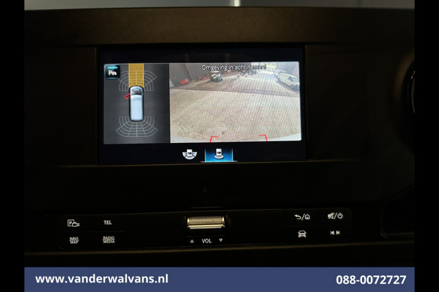 Mercedes-Benz Sprinter 317 CDI 170pk L3H2 Euro6 Airco | Camera | Navigatie | Cruisecontrol Parkeersensoren, Bijrijdersbank
