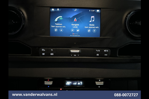 Mercedes-Benz Sprinter 317 CDI 170pk L3H2 Euro6 Airco | Camera | Navigatie | Cruisecontrol Parkeersensoren, Bijrijdersbank