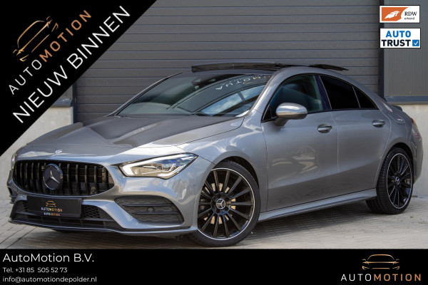 Mercedes-Benz CLA-Klasse 180 Premium Plus AMG PANO MEMORY HUD STOELVERWARMING CAMERA DIFFUSER BURMESTER