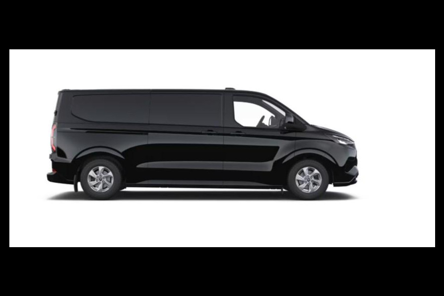 Ford E-Transit Custom 340 L2H1 Limited 71 kWh 218pk | Laadvloer bescherming | 12-weg verstel- en verwarmbare AGR bestuurders- en passagiersstoel Laadvloer bescherming,12-weg verstel- en verwarmbare AGR bestuurders- en passagiersstoel | Trekhaakvoorbereiding | 17 inch lichtmetalen velgen (Carbonised Grey) | Driver Assistent Pack Ultimate | AGM accu | BEV 3-fase oplaadkabel (mode 3, 32A, 10m)