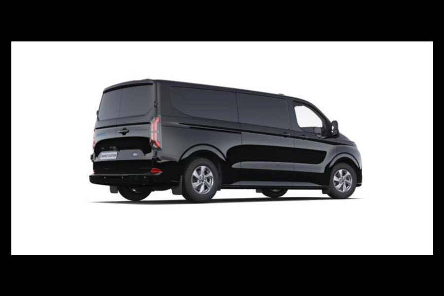 Ford E-Transit Custom 340 L2H1 Limited 71 kWh 218pk | Laadvloer bescherming | 12-weg verstel- en verwarmbare AGR bestuurders- en passagiersstoel Laadvloer bescherming,12-weg verstel- en verwarmbare AGR bestuurders- en passagiersstoel | Trekhaakvoorbereiding | 17 inch lichtmetalen velgen (Carbonised Grey) | Driver Assistent Pack Ultimate | AGM accu | BEV 3-fase oplaadkabel (mode 3, 32A, 10m)