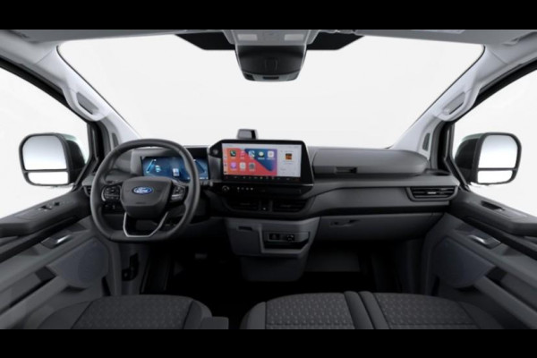 Ford E-Transit Custom 340 L2H1 Limited 71 kWh 218pk | Laadvloer bescherming | 12-weg verstel- en verwarmbare AGR bestuurders- en passagiersstoel Laadvloer bescherming,12-weg verstel- en verwarmbare AGR bestuurders- en passagiersstoel | Trekhaakvoorbereiding | 17 inch lichtmetalen velgen (Carbonised Grey) | Driver Assistent Pack Ultimate | AGM accu | BEV 3-fase oplaadkabel (mode 3, 32A, 10m)