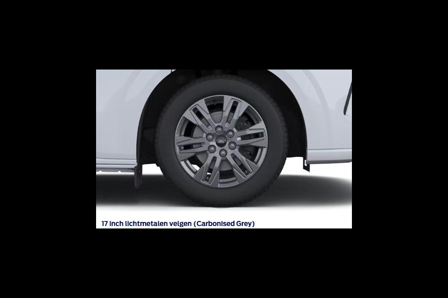 Ford E-Transit Custom 340 L2H1 Limited 71 kWh 218pk | Laadvloer bescherming | 12-weg verstel- en verwarmbare AGR bestuurders- en passagiersstoel Laadvloer bescherming,12-weg verstel- en verwarmbare AGR bestuurders- en passagiersstoel | Trekhaakvoorbereiding | 17 inch lichtmetalen velgen (Carbonised Grey) | Driver Assistent Pack Ultimate | AGM accu | BEV 3-fase oplaadkabel (mode 3, 32A, 10m)