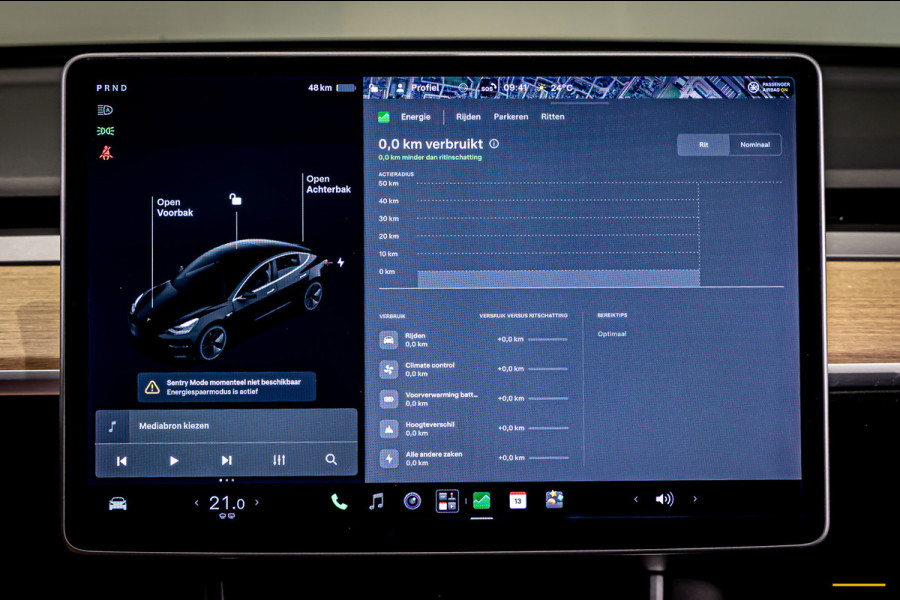 Tesla Model 3 Long Range AWD 75 kWh|NAP|Pano|Leder|Cam|E-stoel