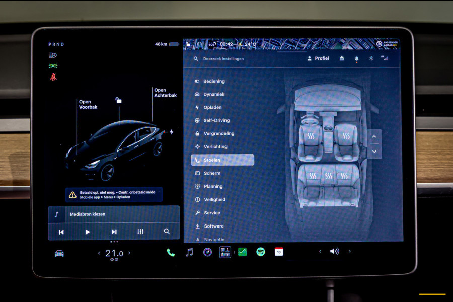Tesla Model 3 Long Range AWD 75 kWh|NAP|Pano|Leder|Cam|E-stoel