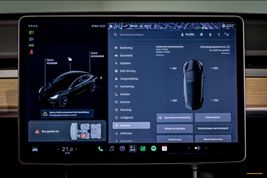 Tesla Model 3 Long Range AWD 75 kWh|NAP|Pano|Leder|Cam|E-stoel