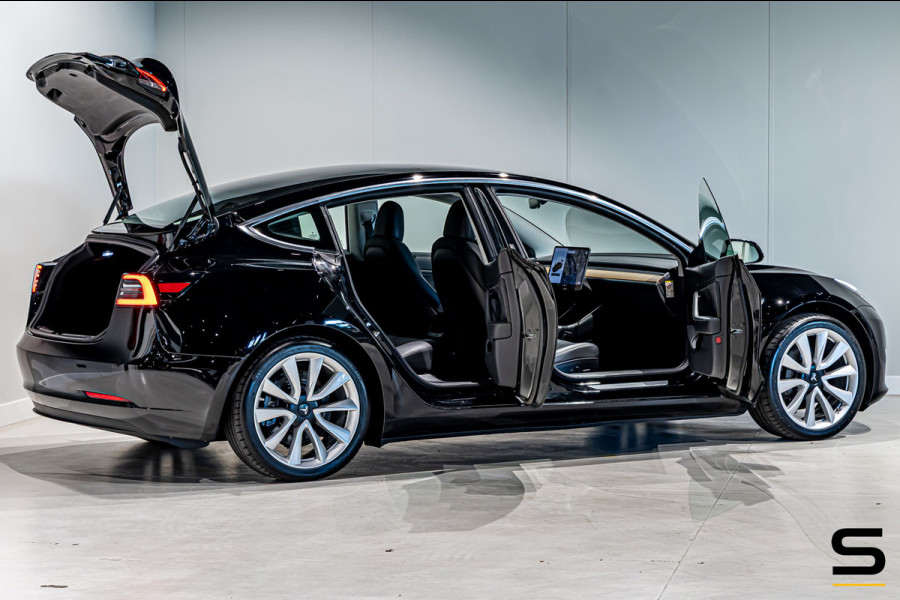 Tesla Model 3 Long Range AWD 75 kWh|NAP|Pano|Leder|Cam|E-stoel