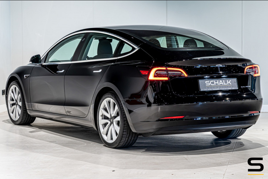 Tesla Model 3 Long Range AWD 75 kWh|NAP|Pano|Leder|Cam|E-stoel