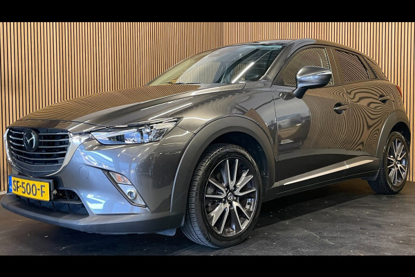 Mazda CX-3 2.0 SkyActiv-G 120 GT-M|AFN.TREKHAAK|VOLLEDER|HEAD-UP|ACC|STOEL+STUURVERWARM|CAMERA|CLIMA+CRUISE CTRL|NAVI|NAP|NL-AUTO|