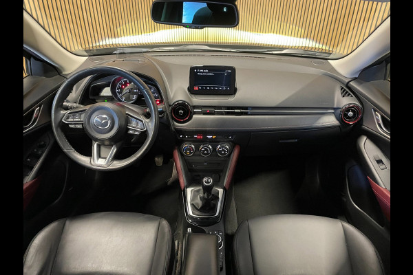 Mazda CX-3 2.0 SkyActiv-G 120 GT-M|AFN.TREKHAAK|VOLLEDER|HEAD-UP|ACC|STOEL+STUURVERWARM|CAMERA|CLIMA+CRUISE CTRL|NAVI|NAP|NL-AUTO|
