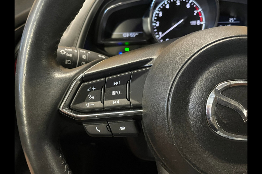 Mazda CX-3 2.0 SkyActiv-G 120 GT-M|AFN.TREKHAAK|VOLLEDER|HEAD-UP|ACC|STOEL+STUURVERWARM|CAMERA|CLIMA+CRUISE CTRL|NAVI|NAP|NL-AUTO|