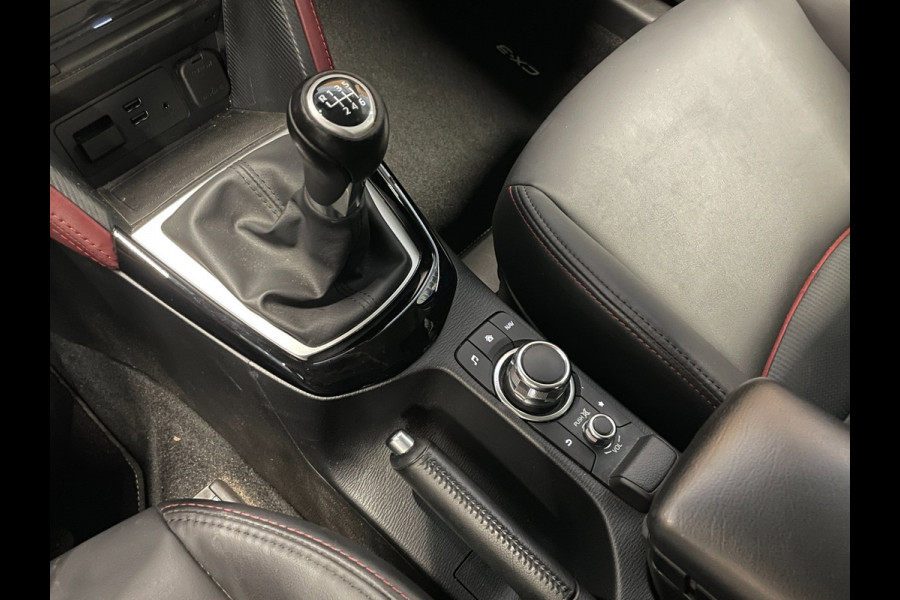 Mazda CX-3 2.0 SkyActiv-G 120 GT-M|AFN.TREKHAAK|VOLLEDER|HEAD-UP|ACC|STOEL+STUURVERWARM|CAMERA|CLIMA+CRUISE CTRL|NAVI|NAP|NL-AUTO|