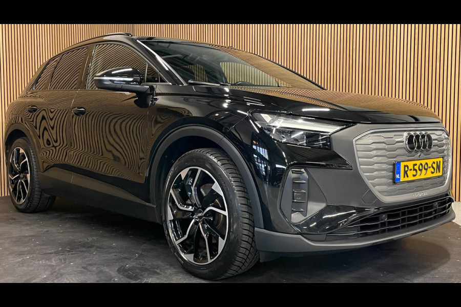 Audi Q4 e-tron 35|FULL BLACK EDITION|86% SOH|20''LMV|ACC|APPLE CARPLAY|STOELVERWARMING|NAVIGATIE|NL-AUTO|NAP|1e EIGENAAR|MARGE|