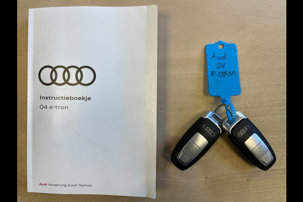 Audi Q4 e-tron 35|FULL BLACK EDITION|86% SOH|20''LMV|ACC|APPLE CARPLAY|STOELVERWARMING|NAVIGATIE|NL-AUTO|NAP|1e EIGENAAR|MARGE|