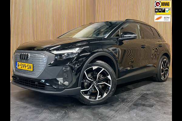 Audi Q4 e-tron 35|FULL BLACK EDITION|86% SOH|20''LMV|ACC|APPLE CARPLAY|STOELVERWARMING|NAVIGATIE|NL-AUTO|NAP|1e EIGENAAR|MARGE|