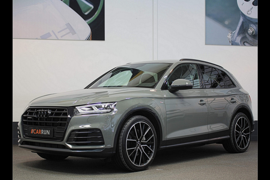 Audi Q5 55 367pk S-Line | Luchtvering | #RS Leder | Camera | Virtual | Keyless | Trekhaak 1750kg | Quantum Grijs | 3-Zone Clima. | Mw.Pr; 87848,=.
