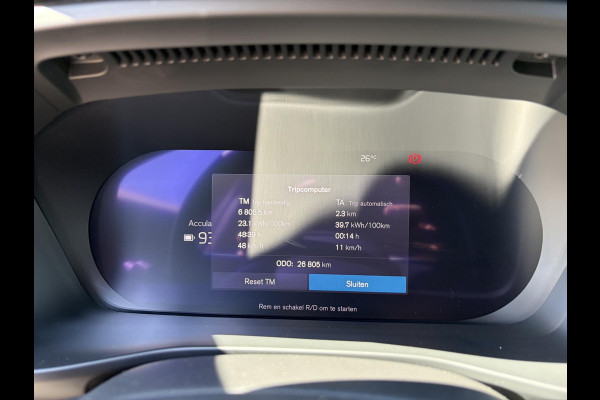 Volvo XC40 Core Recharge Pure Electric 2WD SOH 98% | STOEL STUUR VERWARMING | RIJKLAAR MET 12 MND BOVAG GARANTIE | ACHTERUITRIJCAMERA | CRUISE |