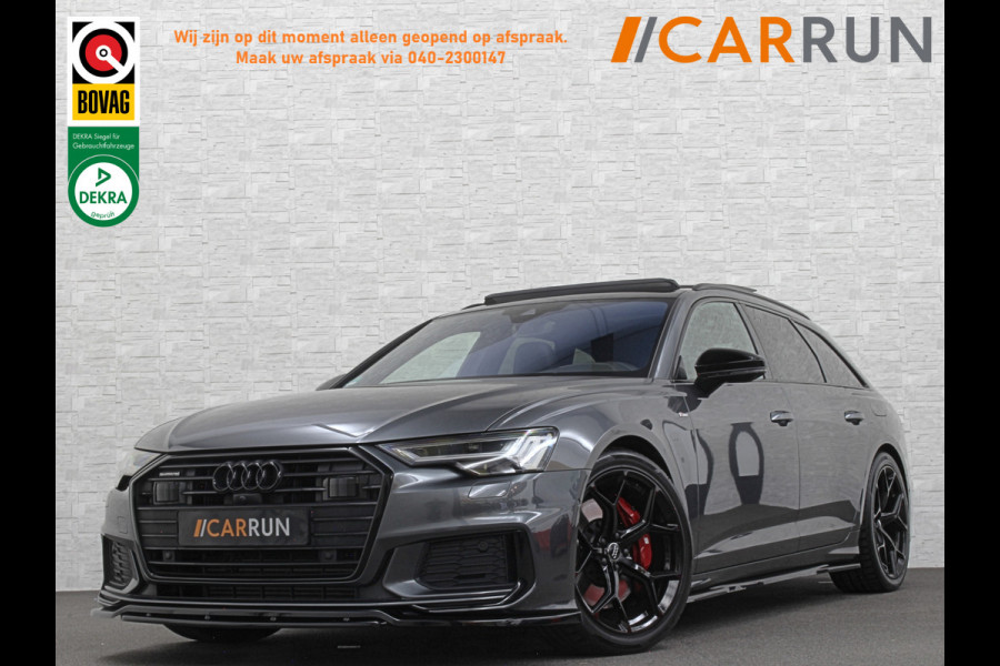 Audi A6 Avant 55 TFSI e Quattro Competition S-Line | #RS-Stoelen | Panorama | Soft-Close | 360 Camera | B&O Sound | ACC | Keyless-Entry | 4-Zone Clima | Trekhaak | Matrix-LED | Leder-Pakket | Sfeerverlichting | 20'' | Memory | Stuurverwarming | Carplay |