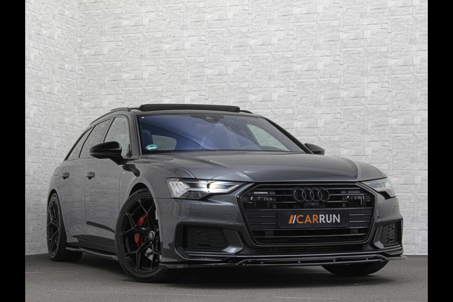 Audi A6 Avant 55 TFSI e Quattro Competition S-Line | #RS-Stoelen | Panorama | Soft-Close | 360 Camera | B&O Sound | ACC | Keyless-Entry | 4-Zone Clima | Trekhaak | Matrix-LED | Leder-Pakket | Sfeerverlichting | 20'' | Memory | Stuurverwarming | Carplay |