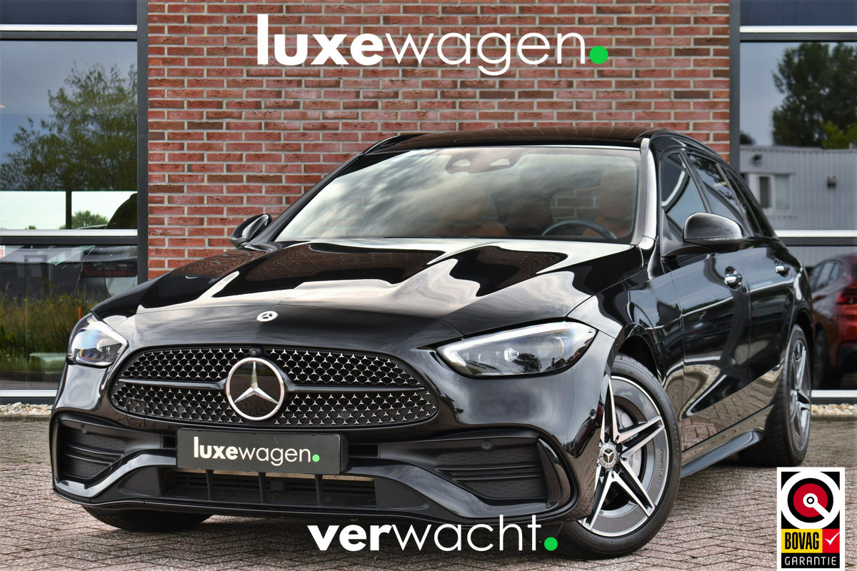Mercedes-Benz C-Klasse Estate 300 e AMG Line Distronic Night Leder laser-LED