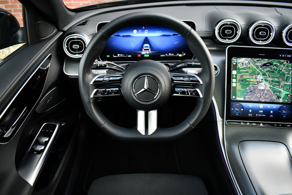 Mercedes-Benz C-Klasse Estate 300 e AMG Line Distronic Night Leder laser-LED