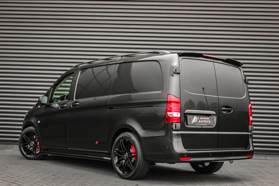 Mercedes-Benz Vito 119 CDI L2 SELECT LANG LEDEREN BEKLEDING / 2XSCHUIFDEUR / BPM VRIJ / VERLAAGD / AMG / APPLE CARPLAY / FULLBLACK