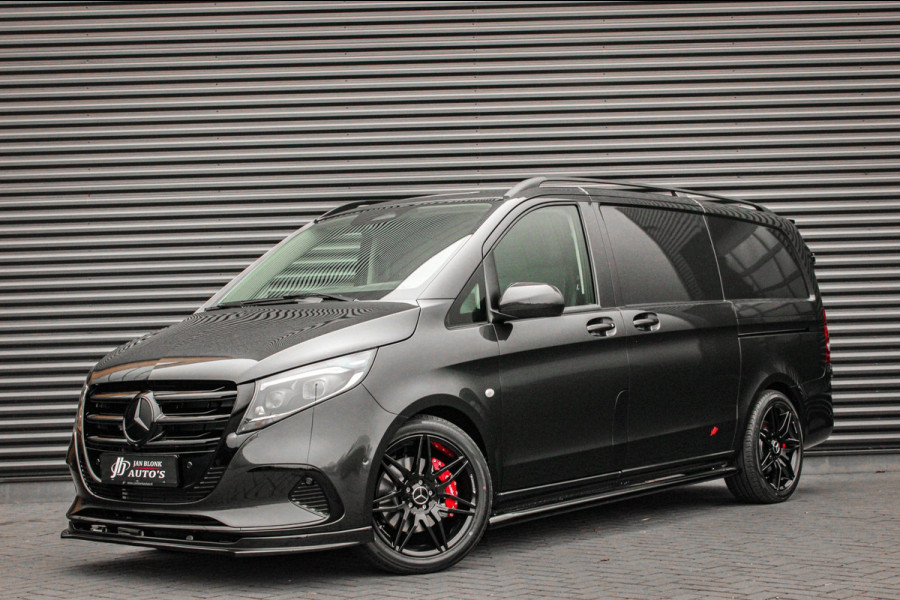 Mercedes-Benz Vito 119 CDI L2 SELECT LANG LEDEREN BEKLEDING / 2XSCHUIFDEUR / BPM VRIJ / VERLAAGD / AMG / APPLE CARPLAY / FULLBLACK