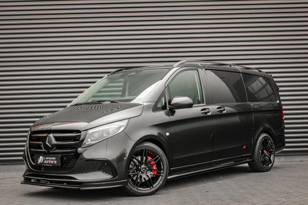 Mercedes-Benz Vito 119 CDI L2 SELECT LANG LEDEREN BEKLEDING / 2XSCHUIFDEUR / BPM VRIJ / VERLAAGD / AMG / APPLE CARPLAY / FULLBLACK