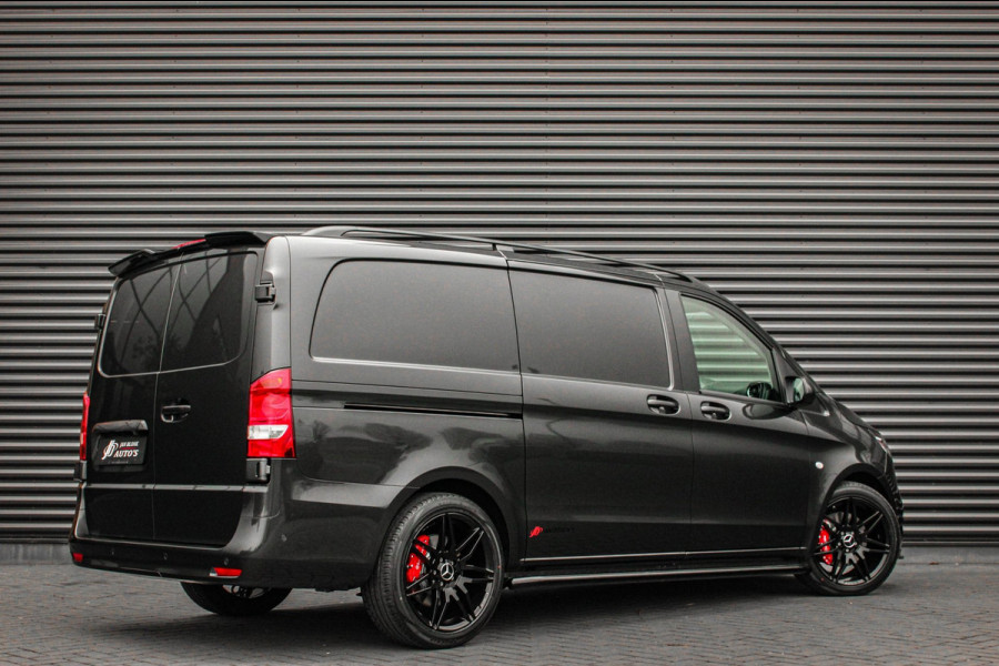 Mercedes-Benz Vito 119 CDI L2 SELECT LANG LEDEREN BEKLEDING / 2XSCHUIFDEUR / BPM VRIJ / VERLAAGD / AMG / APPLE CARPLAY / FULLBLACK