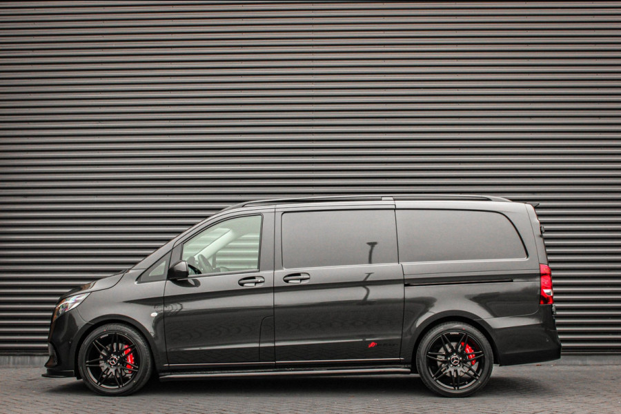 Mercedes-Benz Vito 119 CDI L2 SELECT LANG LEDEREN BEKLEDING / 2XSCHUIFDEUR / BPM VRIJ / VERLAAGD / AMG / APPLE CARPLAY / FULLBLACK