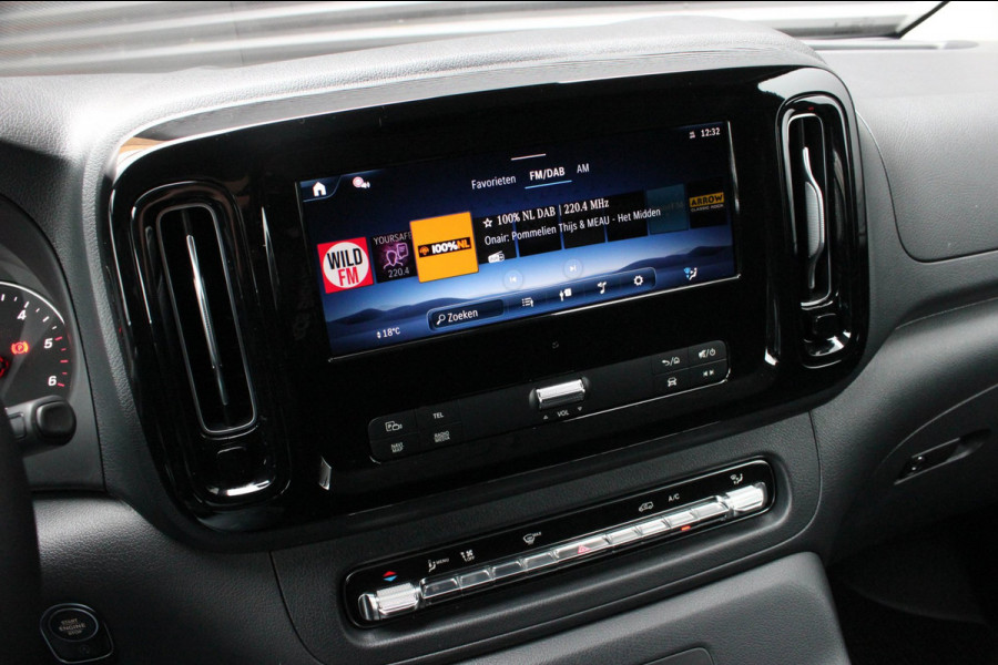 Mercedes-Benz Vito 119 CDI L2 SELECT LANG LEDEREN BEKLEDING / 2XSCHUIFDEUR / BPM VRIJ / VERLAAGD / AMG / APPLE CARPLAY / FULLBLACK
