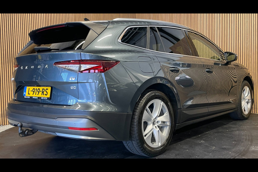 Škoda ENYAQ iV 80|87% SOH|GROTE ACCU|ELEK.TREKHAAK||STUUR+STOELVERW.V+A|CARPLAY/ANDROID|CAMERA|NAVI|NAP|NL-AUTO|MARGE|