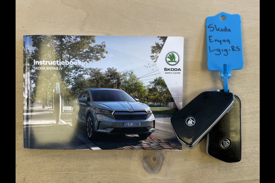 Škoda ENYAQ iV 80|87% SOH|GROTE ACCU|ELEK.TREKHAAK||STUUR+STOELVERW.V+A|CARPLAY/ANDROID|CAMERA|NAVI|NAP|NL-AUTO|MARGE|