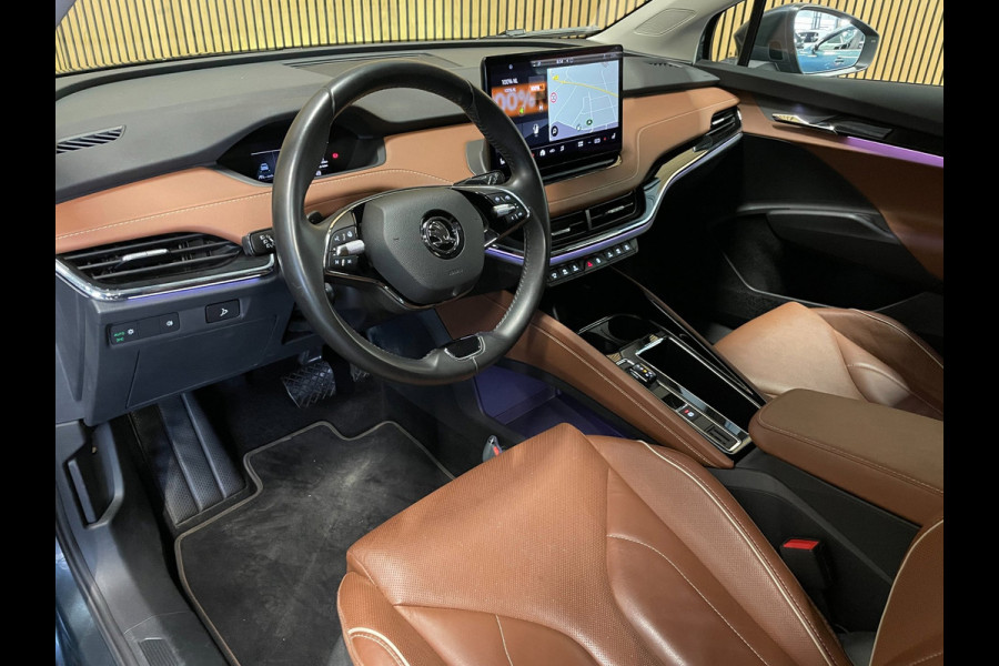 Škoda ENYAQ iV 80|87% SOH|GROTE ACCU|ELEK.TREKHAAK||STUUR+STOELVERW.V+A|CARPLAY/ANDROID|CAMERA|NAVI|NAP|NL-AUTO|MARGE|