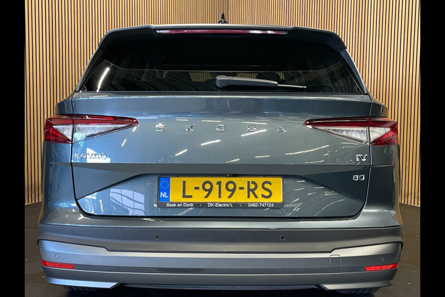Škoda ENYAQ iV 80|87% SOH|GROTE ACCU|ELEK.TREKHAAK||STUUR+STOELVERW.V+A|CARPLAY/ANDROID|CAMERA|NAVI|NAP|NL-AUTO|MARGE|
