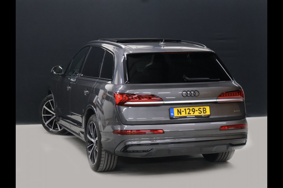 Audi Q7 60 TFSI e quattro Competition [SCHUIFKANTELDAK, RS ZETELS, APPLE CARPLAY, TREKHAAK, MEMORY SEATS, STOELVERWARMING V+A, DIGITAL DASH, HEAD-UP, BOSE, STOELVENTILATIE, MASSAGE, HD MATRIX LED, 360 CAMERA, ELEKTRISCHE ACHTERKL