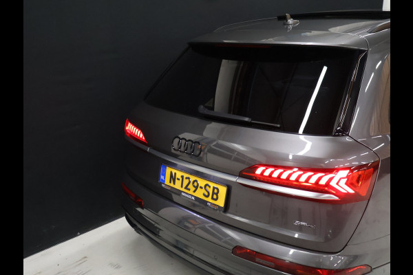 Audi Q7 60 TFSI e quattro Competition [SCHUIFKANTELDAK, RS ZETELS, APPLE CARPLAY, TREKHAAK, MEMORY SEATS, STOELVERWARMING V+A, DIGITAL DASH, HEAD-UP, BOSE, STOELVENTILATIE, MASSAGE, HD MATRIX LED, 360 CAMERA, ELEKTRISCHE ACHTERKL