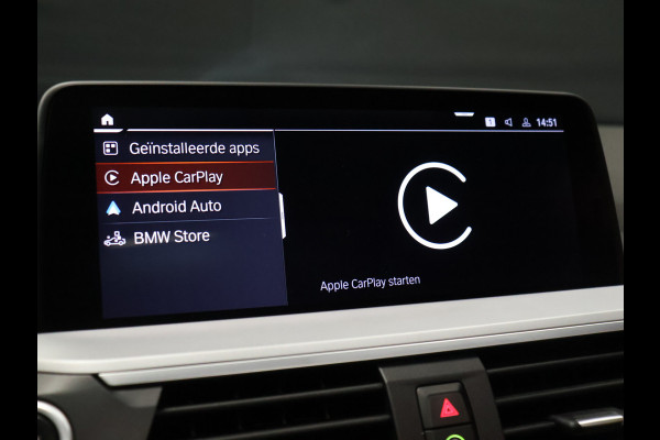 BMW X3 xDrive30e High Executive [SCHUIFKANTELDAK, APPLE CARPLAY, ANDROID, STOELVERWARMING, VOL LEDER, ELEKTRISCHE ACHTERKLEP, PDC V+A, CRUISE CONTROL, GROOT NAVIGATIE, 3-ZONE CLIMATE, DIGITAL DASH, NIEUWSTAAT]