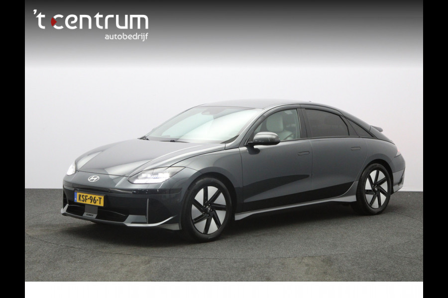 Hyundai IONIQ 6 Connect 77.4 kWh 228 PK, SOH 100%, Leder, 4 X Stoelverwarming, Adap. Cruise Control, Stoel- & Stuurverwarming, Carplay