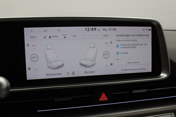 Hyundai IONIQ 6 Connect 77.4 kWh 228 PK, SOH 100%, Leder, 4 X Stoelverwarming, Adap. Cruise Control, Stoel- & Stuurverwarming, Carplay