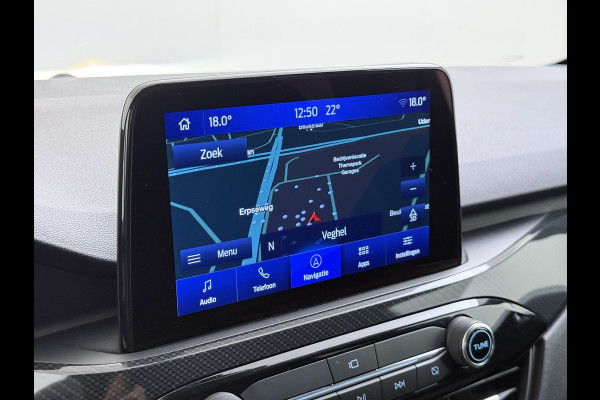 Ford Kuga 2.5 PHEV Hybrid ST-Line Adap.Cruise Stoel+Stuur+Voorruit+Achterbankverwarming Head-Up Display Camera Navi Elek.Achterklep Apple  Digital Cockpit Lane Assist Privacy Glas Lmv Pdc Led Bluetooth Isofix DAB Keyless